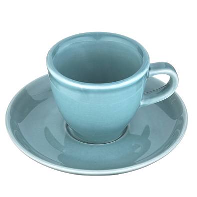 RISE BASE чашка 70 мл. голубая